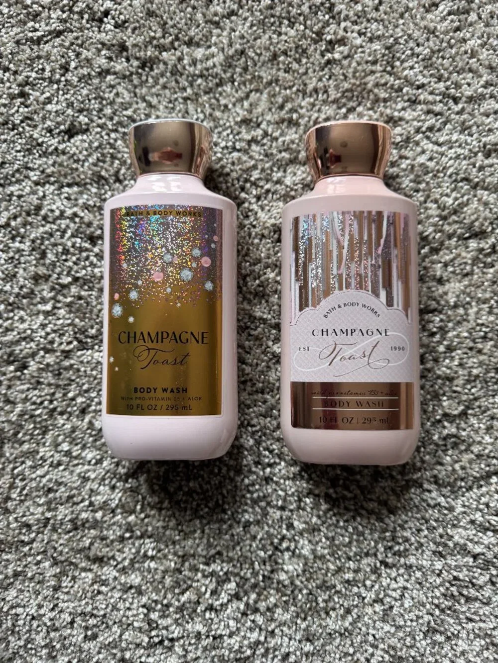 2 Bath & Body Works Champagne Toast Body Wash Full Size NEW